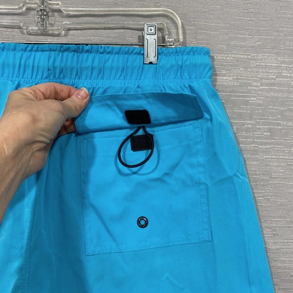 SPYDER Blue Swim Shorts Mens Sizes S M L XL 2XL Quick Dry UPF 30+ Boxer Lined - Picture 6 of 8